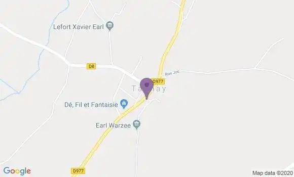 Localisation Crédit Agricole Agence de Tannay
