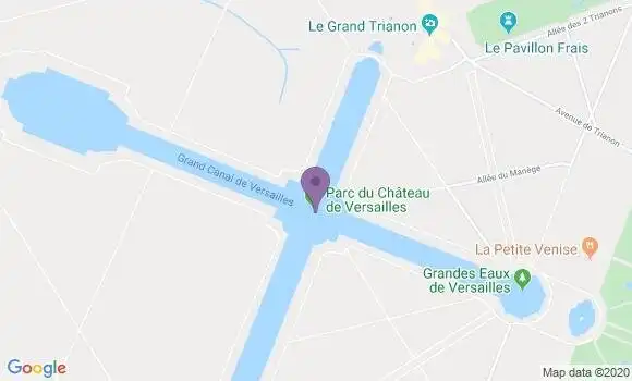 Localisation LCL Agence de Versailles Grand Siècle