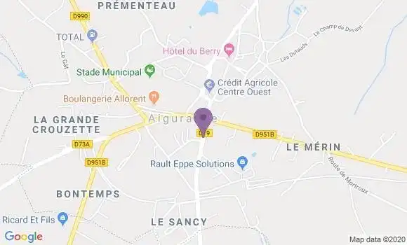 Localisation Crédit Agricole Agence d