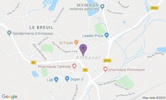 Localisation Crédit Agricole Agence d