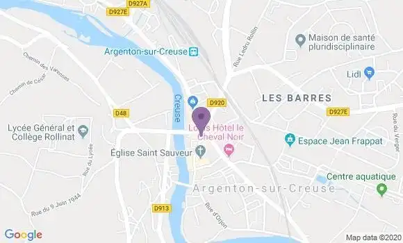 Localisation Crédit Agricole Agence d