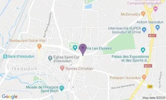 Localisation Crédit Agricole Agence d