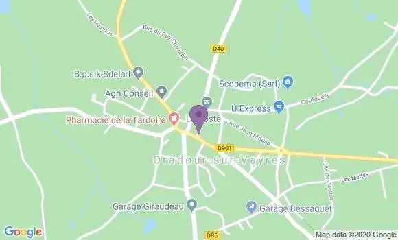 Localisation Crédit Agricole Agence d