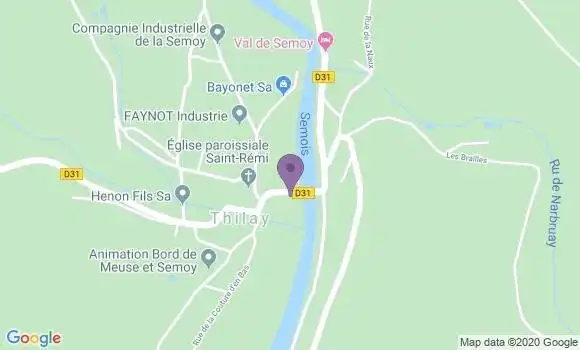 Localisation Crédit Agricole Agence d