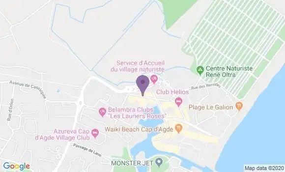 Localisation Banque Dupuy de Parseval Agence de Cap d