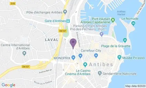 Localisation HSBC Agence d