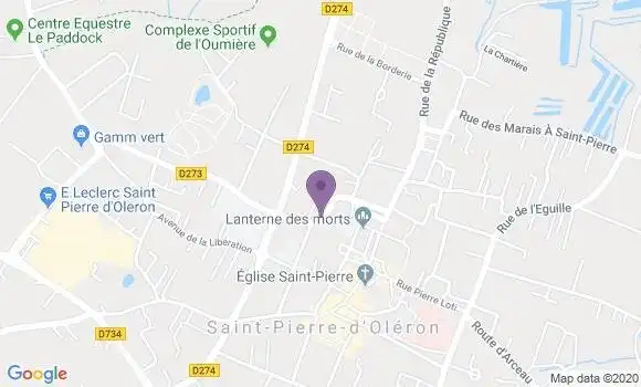 Localisation LCL Agence de Saint Pierre d