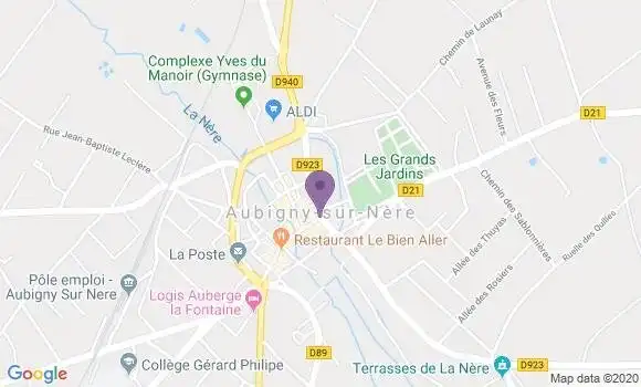 Localisation HSBC Agence d