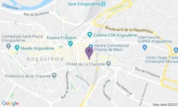 Localisation Crédit Agricole Agence d