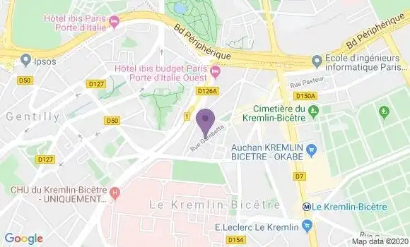 Localisation Crédit Agricole Agence de Le Val