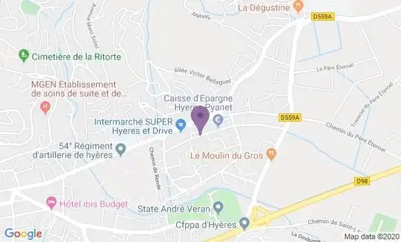 Localisation Crédit Agricole Agence d