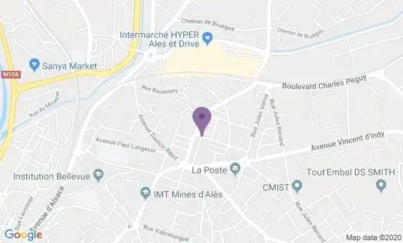 Localisation Crédit Agricole Agence d