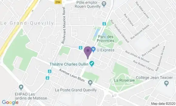 Localisation LCL Agence de Le Grand Quevilly