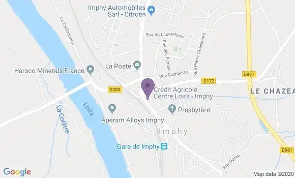 Localisation Crédit Agricole Agence d