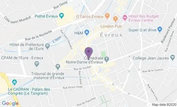 Localisation Crédit Agricole Agence d