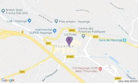 Localisation LCL Agence d