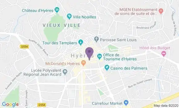 Localisation Crédit Agricole Agence d