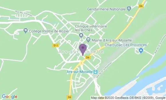 Localisation Crédit Agricole Agence d