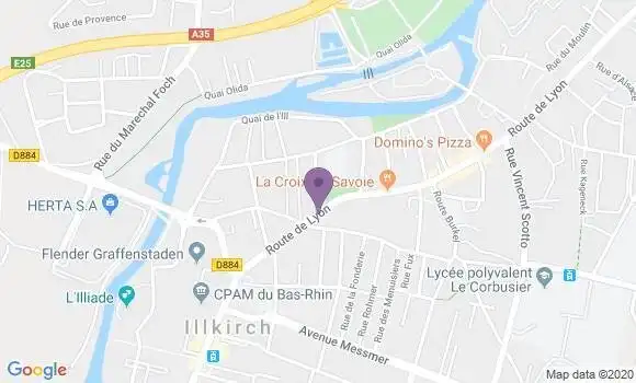 Localisation Crédit Agricole Agence d