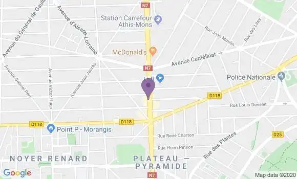 Localisation Crédit Agricole Agence d