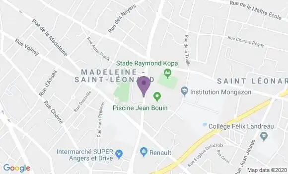 Localisation Crédit Agricole Agence d