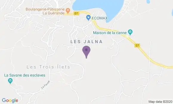 Localisation Crédit Agricole Agence de Trois Ilets Marina