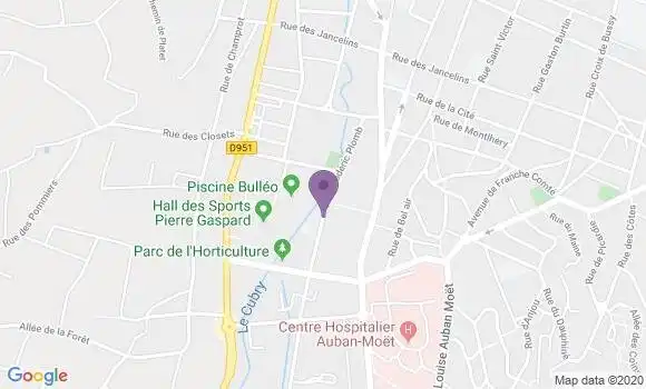 Localisation LCL Agence d
