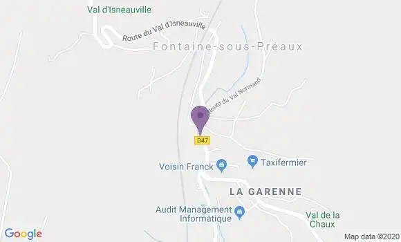 Localisation Crédit Agricole Agence de Bihorel