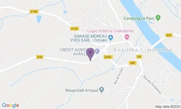 Localisation Crédit Agricole Agence d