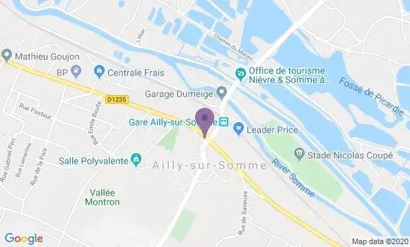 Localisation Crédit Agricole Agence d