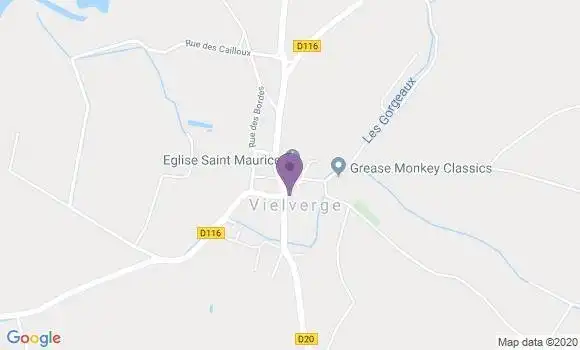 Localisation Crédit Agricole Agence de Pontailler sur Saône