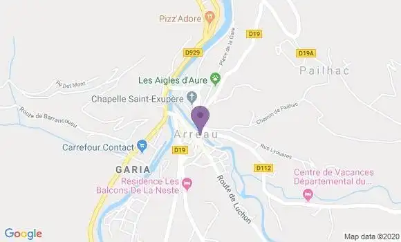 Localisation Crédit Agricole Agence d