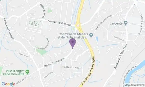 Localisation Crédit Agricole Agence d