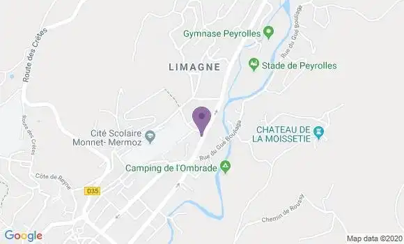 Localisation Crédit Agricole Agence d