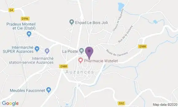 Localisation Crédit Agricole Agence d