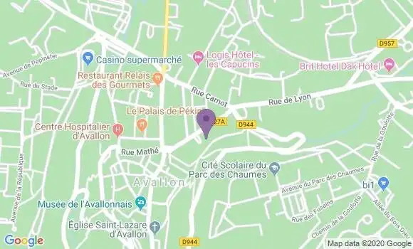Localisation Crédit Agricole Agence d