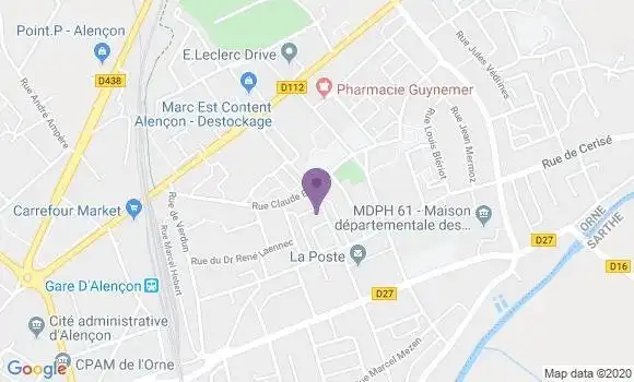 Localisation Crédit Agricole Agence d