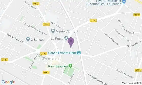 Localisation Crédit Agricole Agence d