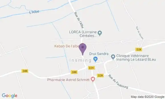 Localisation Crédit Agricole Agence d