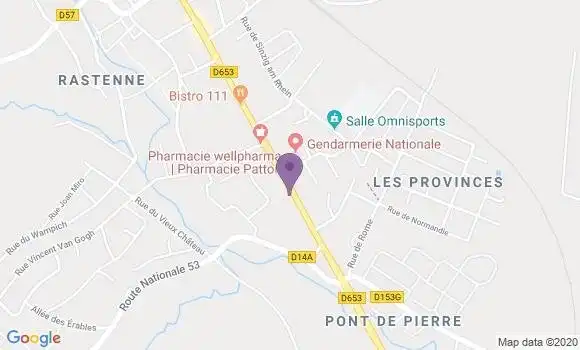 Localisation Crédit Agricole Agence d