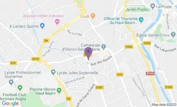 Localisation Crédit Agricole Agence d