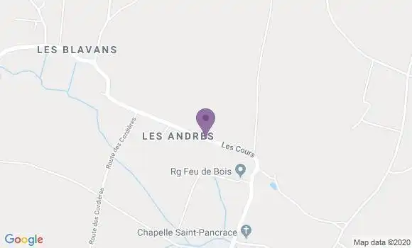 Localisation Crédit Agricole Agence de Saint Didier