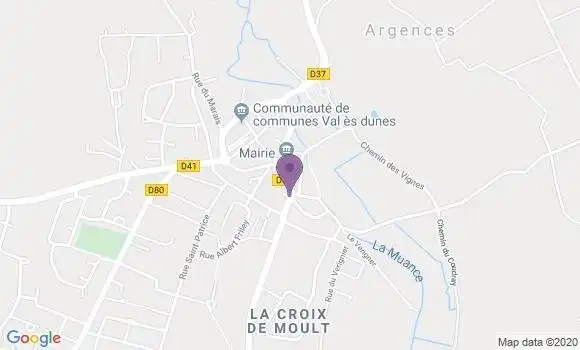Localisation Crédit Agricole Agence d