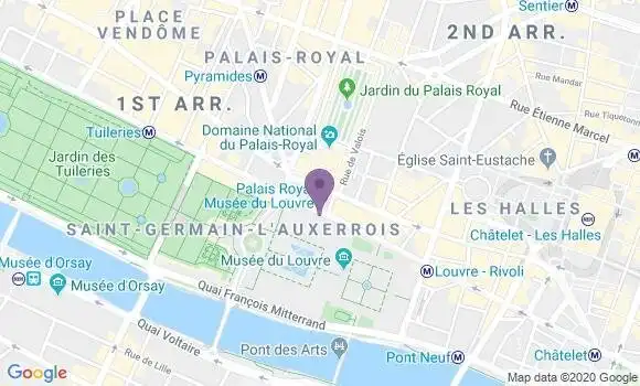 Localisation Crédit Agricole Agence de Paris Rivoli Saint Paul