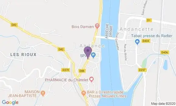 Localisation Crédit Agricole Agence d