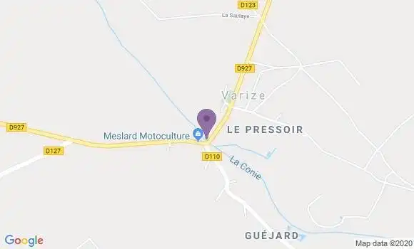 Localisation Crédit Agricole Agence de Varize