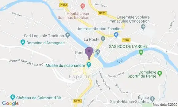 Localisation Crédit Agricole Agence d