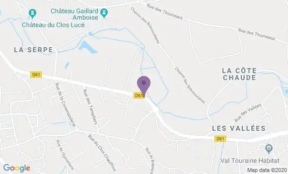 Localisation Crédit Agricole Agence d