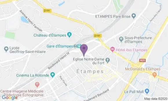 Localisation Crédit Agricole Agence d