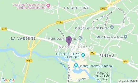 Localisation Crédit Agricole Agence d